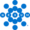 Nexum cybersecurity corporate logo in blue